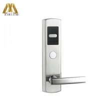 Free Management Software Electronic Smart Card Door Lock With Handle RFID And Key Hotel Lock Access Control System