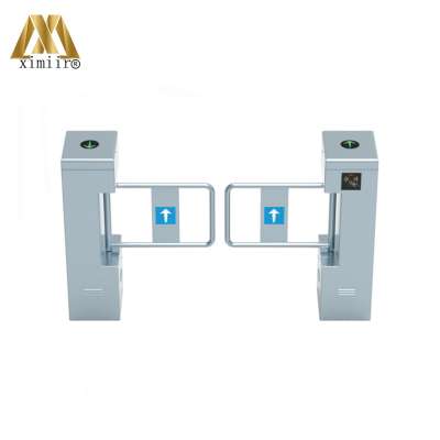 Electronic Security Supermarket Barrier Gate Swing Gate Turnstile Bi-directional For Door Entrance