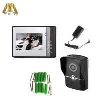 Good Device 7" Color Tft Lcd Camera Intercom Video Door Phone With Outside Cmos Camera Video Door Phone System