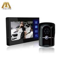 Original 7" Tft Color Lcd Video Doorphone One To One Intercom System Video Door Bell With Night Vision Ir Camera 806Fg11