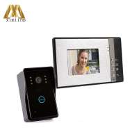 802Mj11 Good Quality 7 Inch Color Hands-Free Monitor Ir Camera One To One Video Doorphone Intercom System Wired Video Door Bell