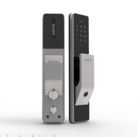 High Security Fingerprint Open Smart Door Lock With Automatic Alarms